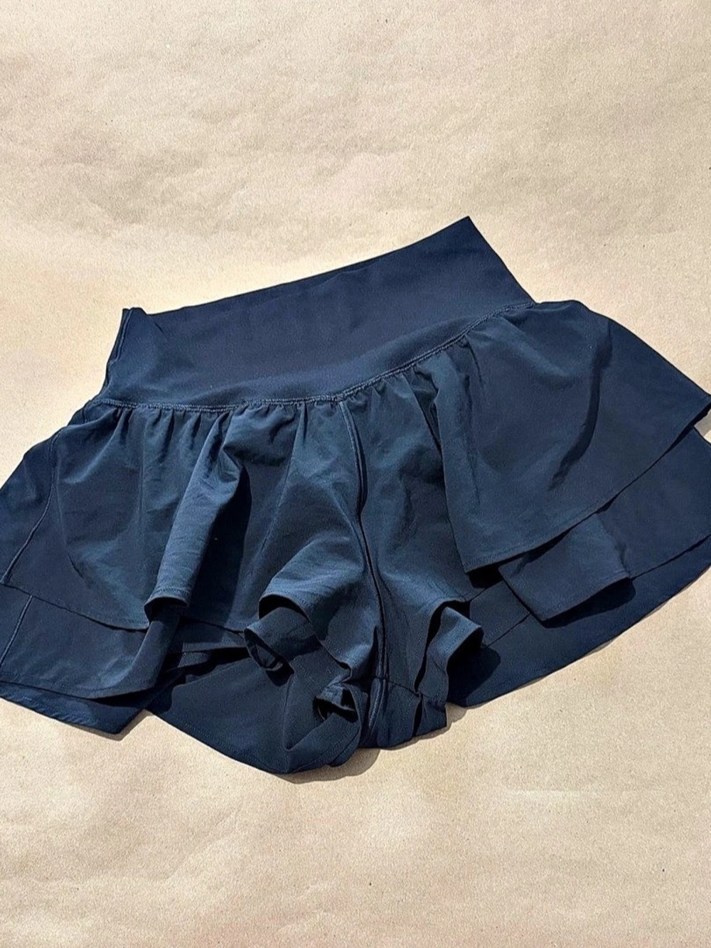 OFFLINE by Aerie Layered Ruffle Short Skort in Blue